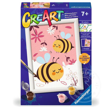 Ravensburger CreArt Paint by Numbers - Happy Bumblebees