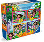 Ravensburger Dora the Explorer, 4 in a Box 12/16/20/24 Pc Puzzle