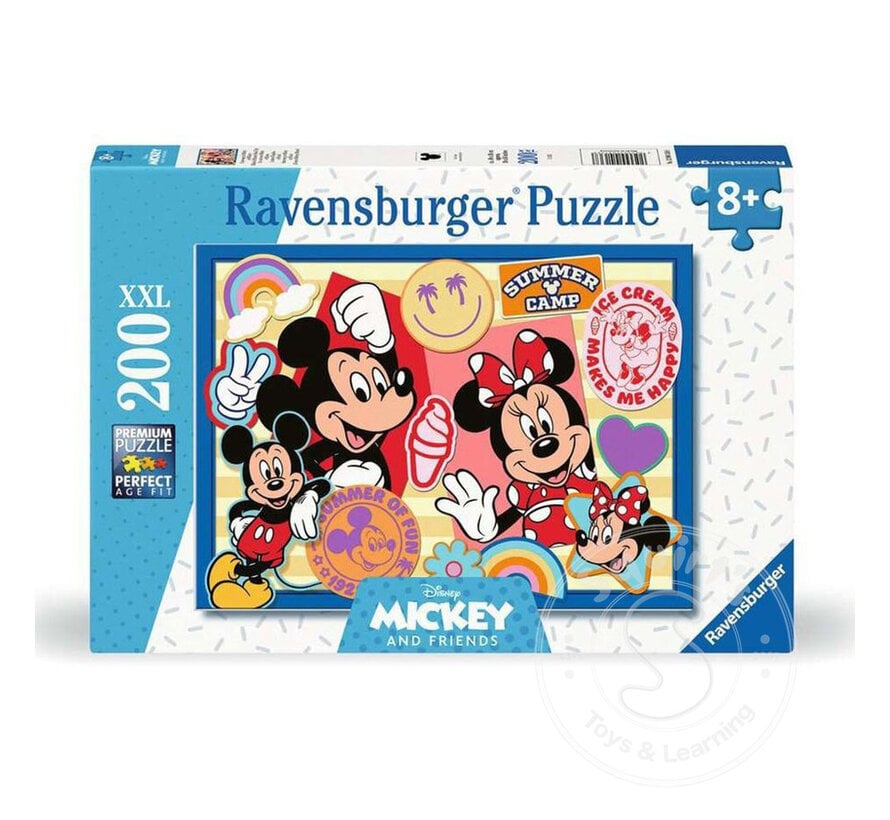 Ravensburger Mickey and Minnie Puzzle 200pcs XXL