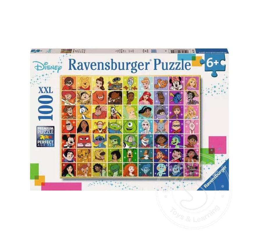 Ravensburger Disney Multi-Character Puzzle 100pcs XXL