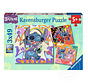 Ravensburger Disney Stitch Puzzle 3 x 49pcs