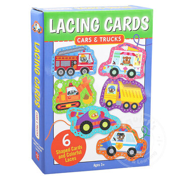 Lacing Cards - Cars & Trucks
