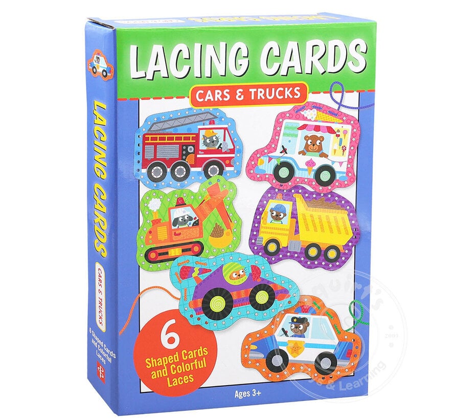 Lacing Cards - Cars & Trucks