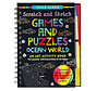 Games and Puzzles: Ocean World Scratch and Sketch