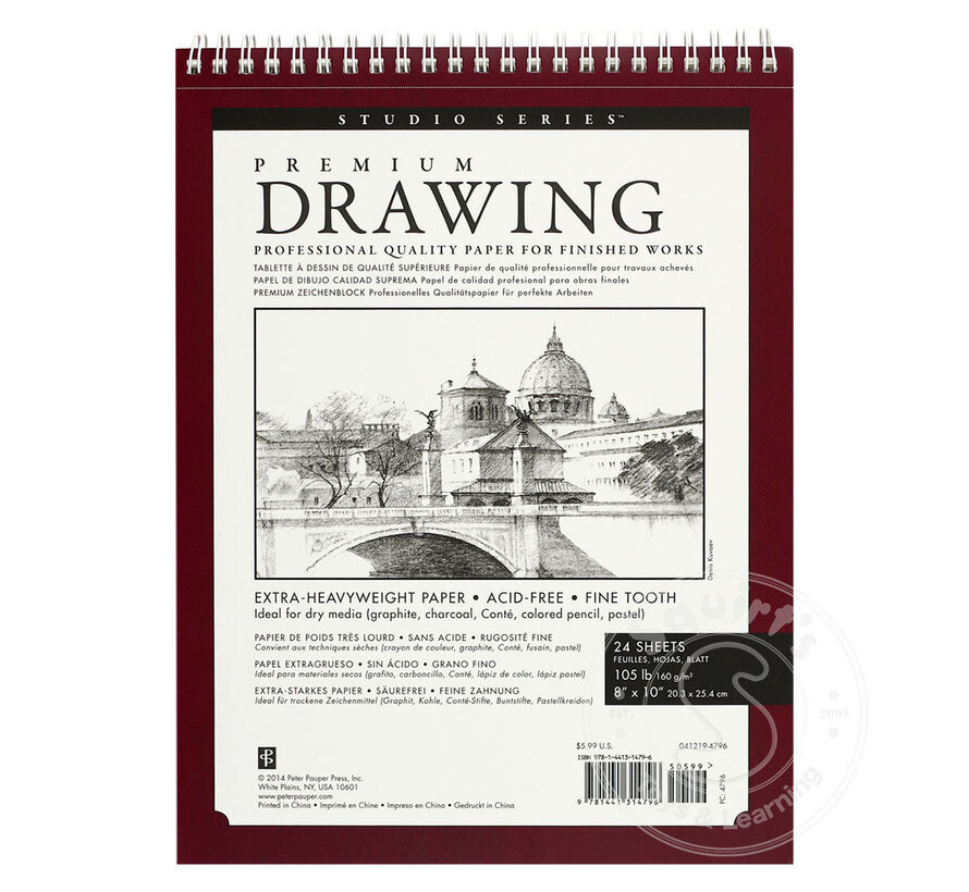 Premium Drawing Pad  8 x 10