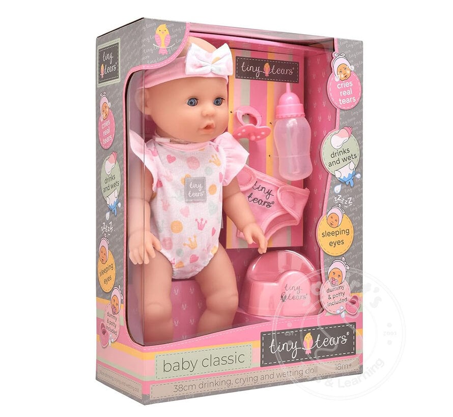 Drink & Wet Baby Classic Doll Style 01 (15")