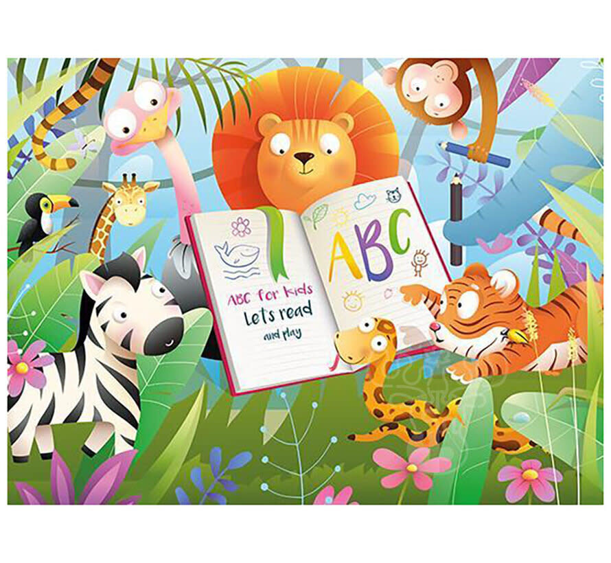 Art Puzzle Forest School Wooden Puzzle 100pcs