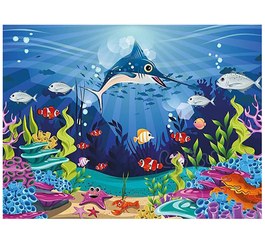 Art Puzzle Ocean Traffic Wooden Puzzle 100pcs