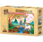 Art Puzzle Art Puzzle Rainbow Pony (Unicorn) Wooden Puzzle 100pcs