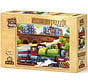 Art Puzzle Where Do We Choo‐Choo? Wooden Puzzle 100pcs