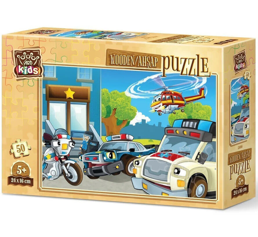 Art Puzzle Protectors Wooden Puzzle 50pcs