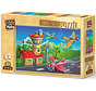 Art Puzzle Crazy Pilots Wooden Puzzle 50pcs