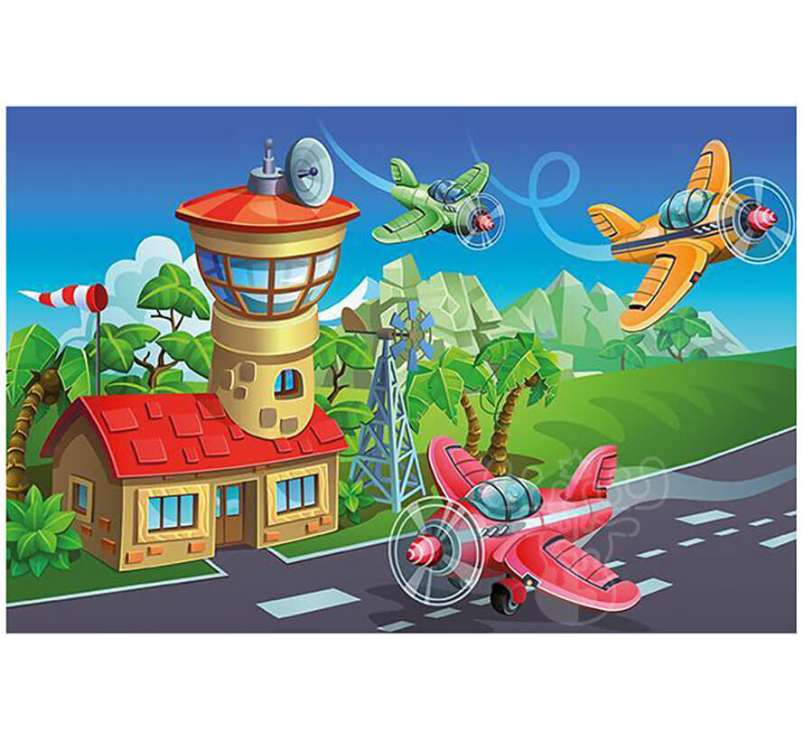 Art Puzzle Crazy Pilots Wooden Puzzle 50pcs