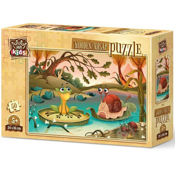 Art Puzzle Art Puzzle Lake Buddies Wooden Puzzle 50pcs