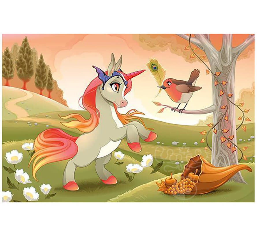 Art Puzzle Cute Pony Wooden Puzzle 50pcs