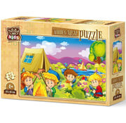 Art Puzzle Art Puzzle Curious Campers Wooden Puzzle 25pcs