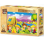 Art Puzzle Curious Campers Wooden Puzzle 25pcs
