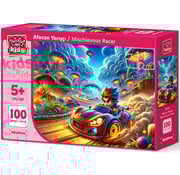 Art Puzzle Art Puzzle Mischievous Racer Puzzle 100pcs