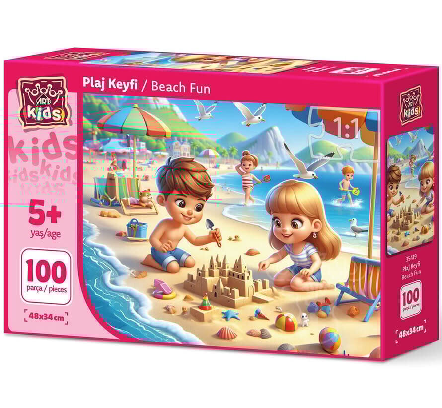 Art Puzzle Beach Fun Puzzle 100pcs