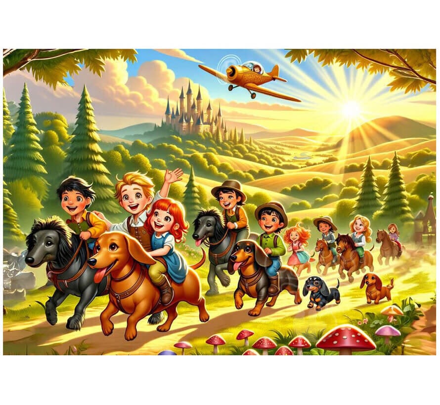 Art Puzzle Forest Discovery Puzzle 100pcs
