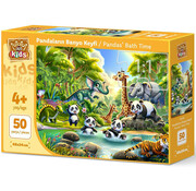 Art Puzzle Art Puzzle Pandas’ Bath Time Puzzle 50pcs