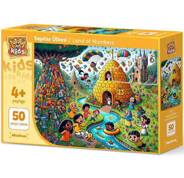 Art Puzzle Art Puzzle Land of Numbers Puzzle 50pcs