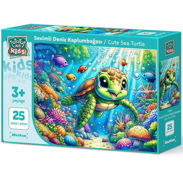 Art Puzzle Art Puzzle Cute Sea Turtle Puzzle 25pcs
