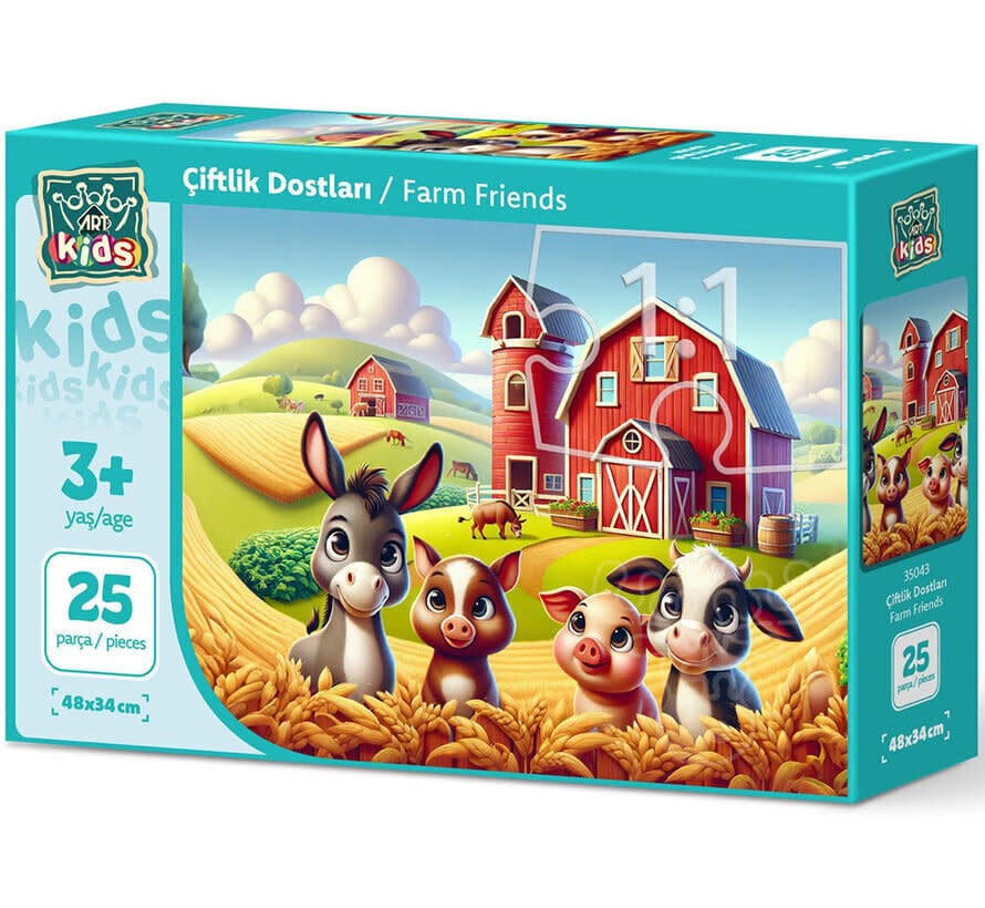Art Puzzle Farm Friends Puzzle 25pcs