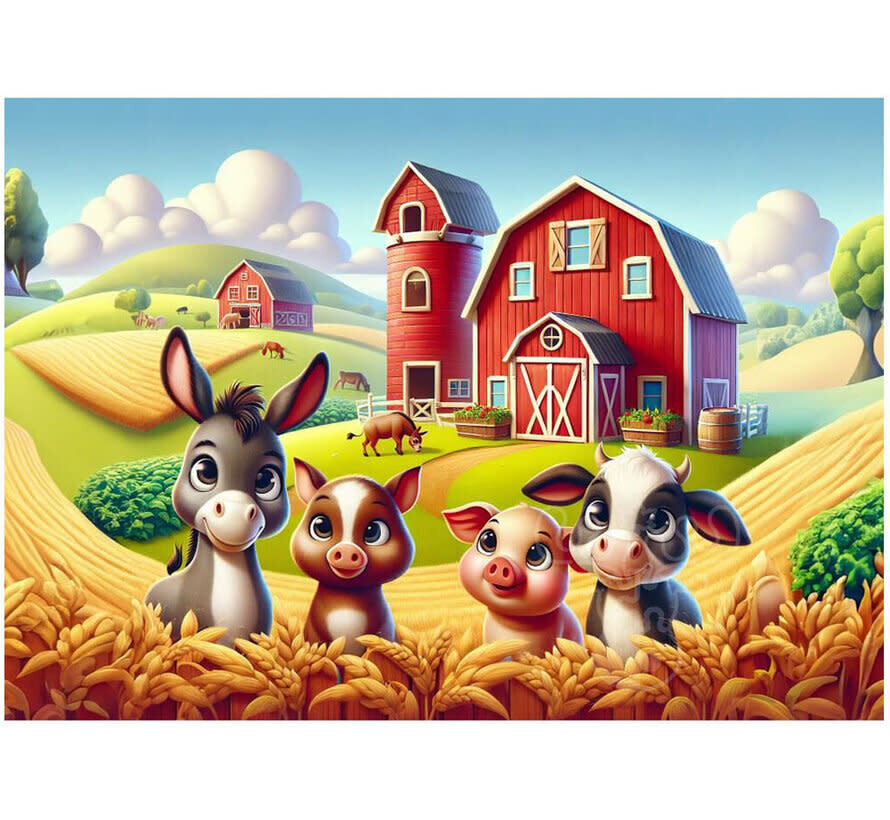 Art Puzzle Farm Friends Puzzle 25pcs