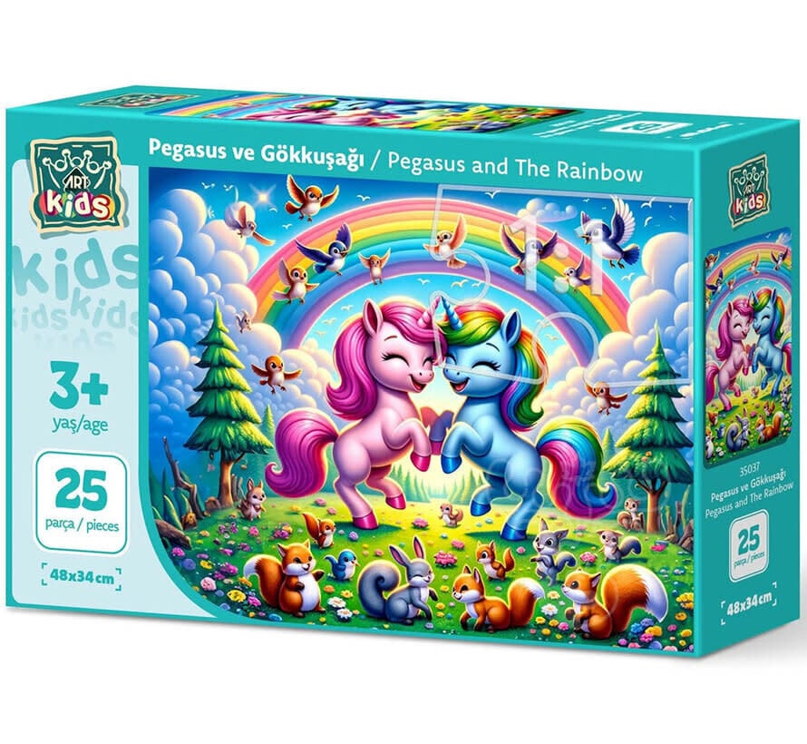 Art Puzzle Pegasus and the Rainbow Puzzle 25pcs