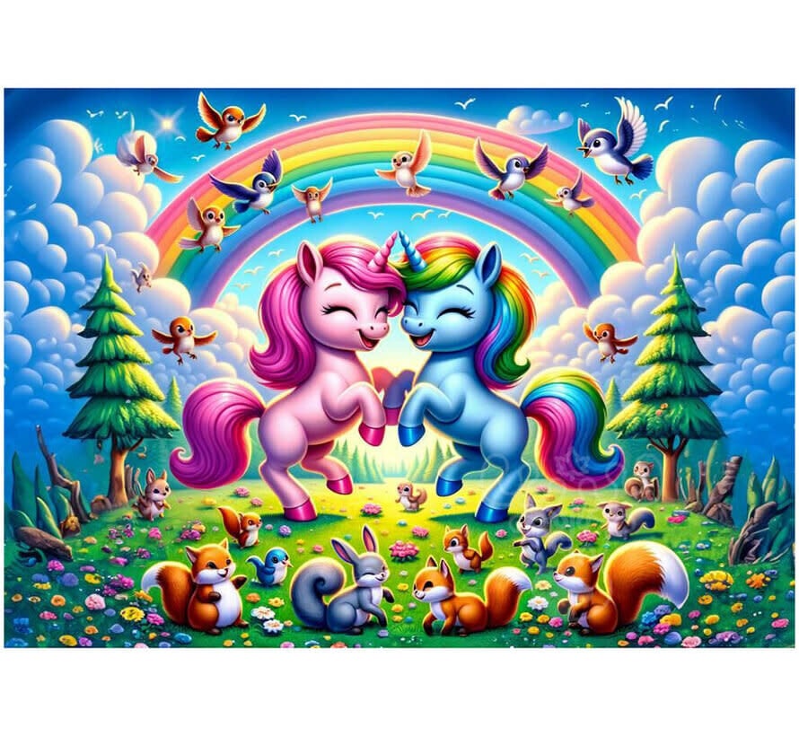 Art Puzzle Pegasus and the Rainbow Puzzle 25pcs