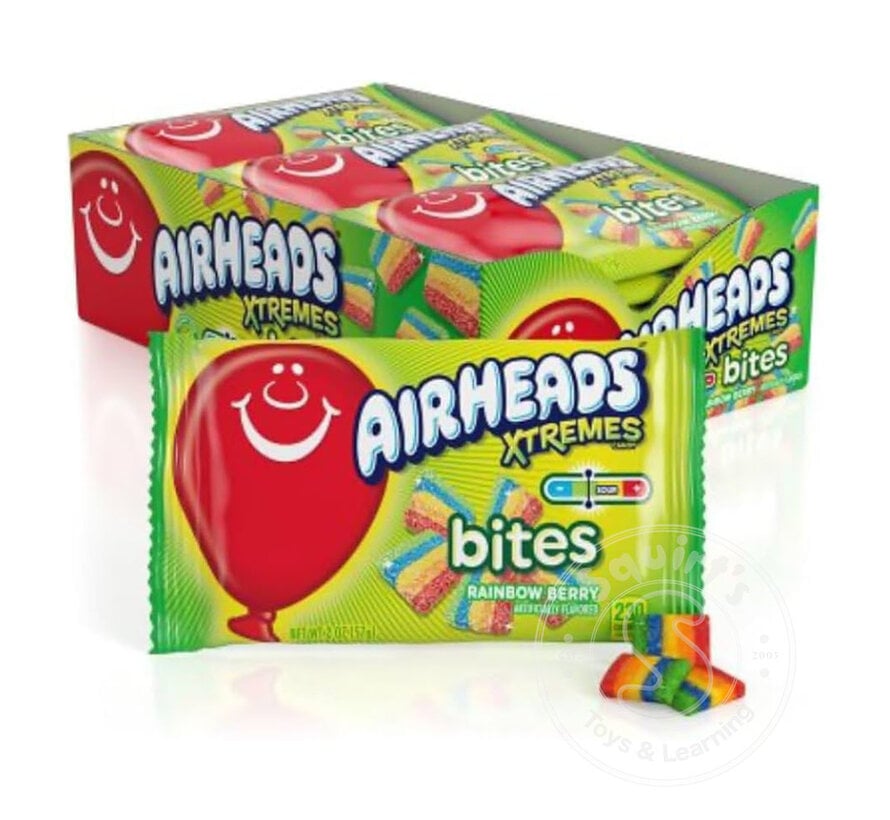 Airheads Xtremes Bites -  Rainbow Berry - 2 oz.