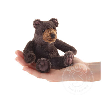 Folkmanis Folkmanis Mini Brown Bear Finger Puppet