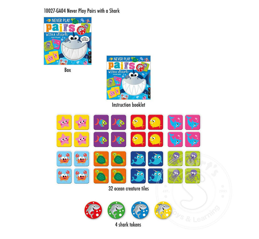 Never Play Pairs With A Shark