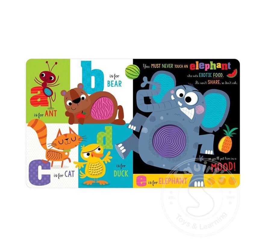 Never Touch an Animal ABC - Board book