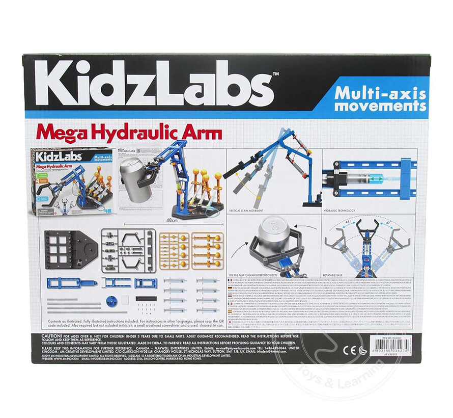 Kidzlabs Mega Hydraulic Arm
