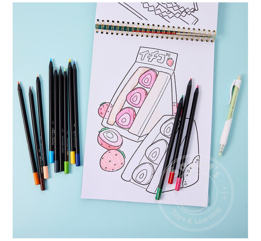 Faber-Castell Anime Colouring Book - Japanese Adventures