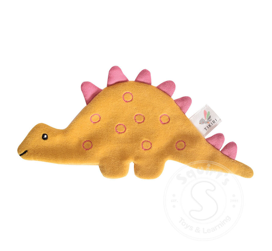 Tikiri: Baby Stegosaurus w/crinkle - 4"H