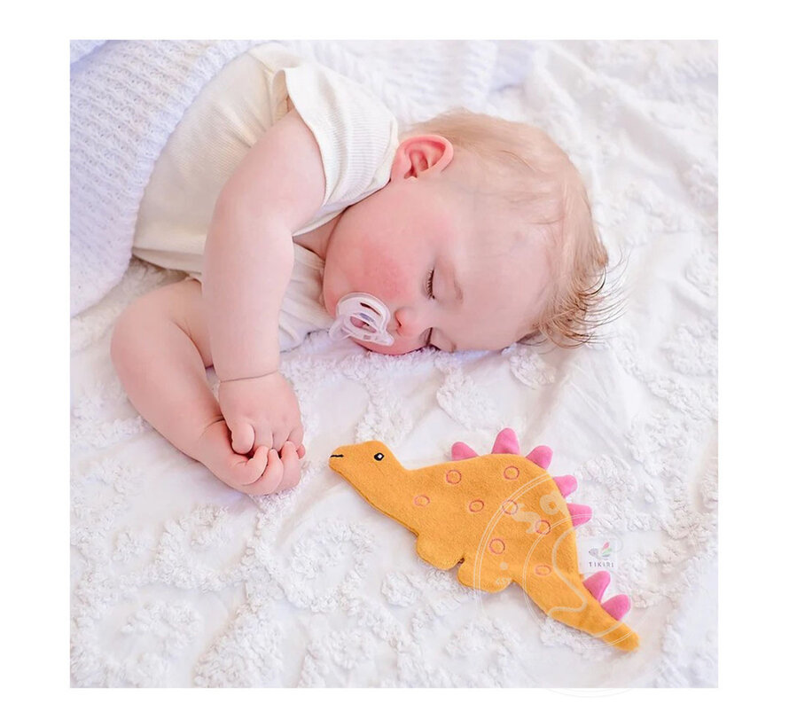 Tikiri: Baby Stegosaurus w/crinkle - 4"H