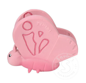 Tikiri Tikiri: Butterfly Natural Rubber Toy (3"H)