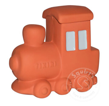 Tikiri Tikiri: Train Natural Rubber Toy (3"H)