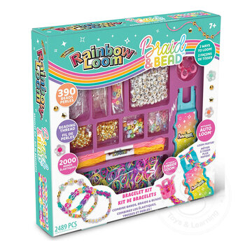 Rainbow Loom Rainbow Loom® Braid & Bead Kit