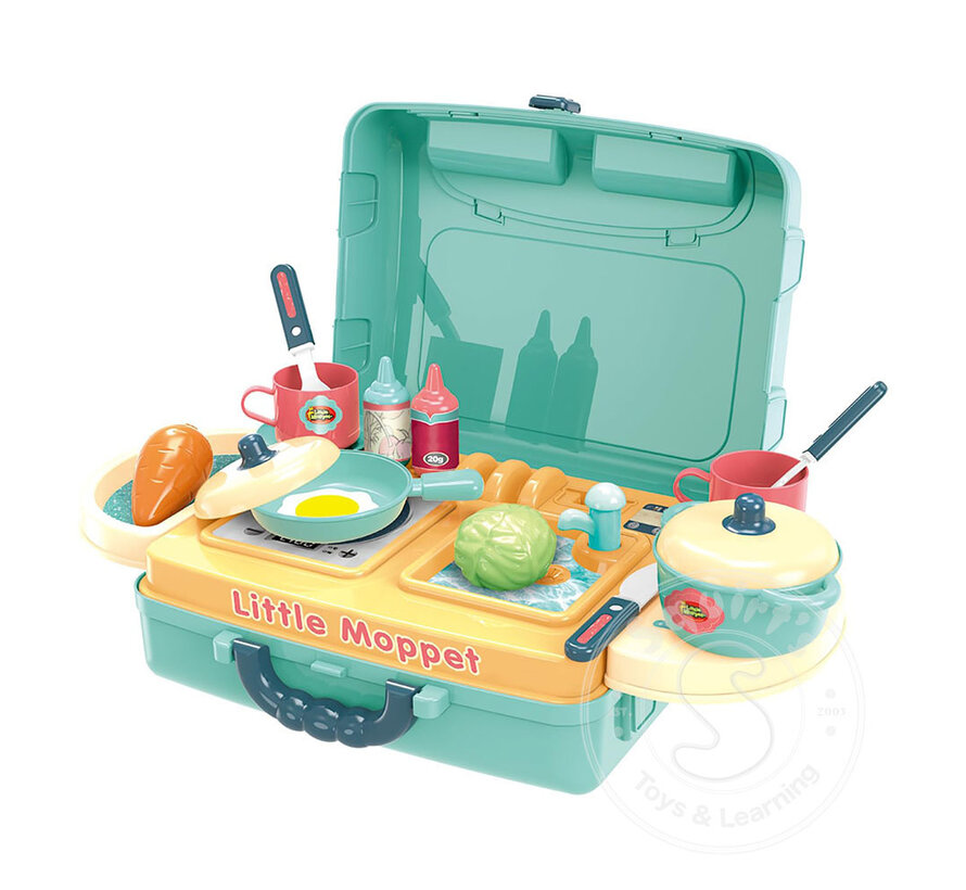 Little Moppet Carry Case Play Set- Kitchen
