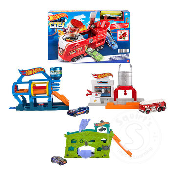 Hot Wheels Hot Wheels City - Fold-Out Playset assorted