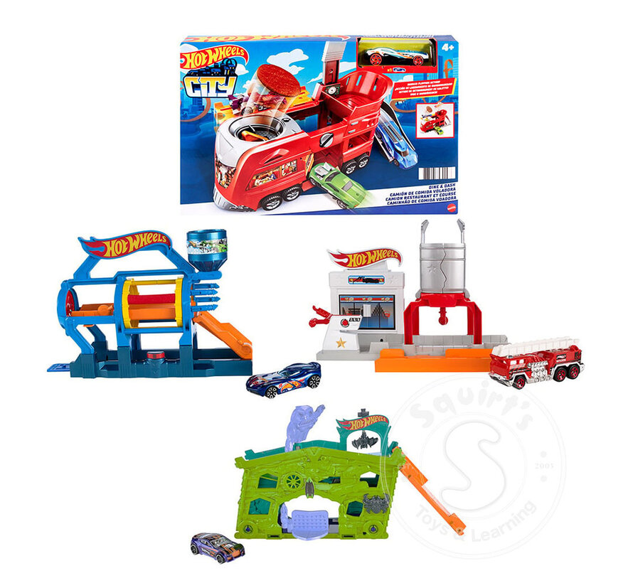 Hot Wheels City - Fold-Out Playset assorted