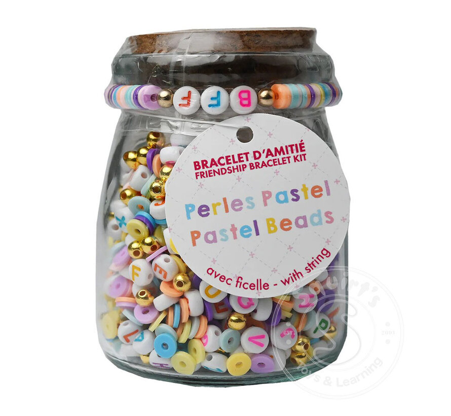 DIY - Bead Jar: Pastel