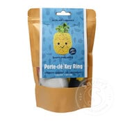 PBI Art Happy Pineapple DIY Crochet Key Ring Kit