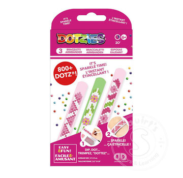 Dotzies Bracelets (3) Pretty in Pink 21x2