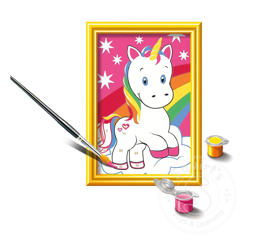 CreArt: Paint by Numbers - Sweet Unicorn