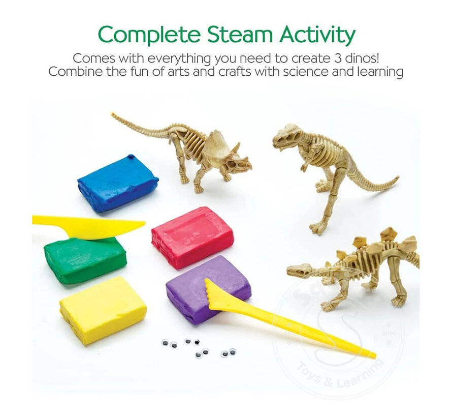 Creativity for Kids Create with Clay Dinosaurs
